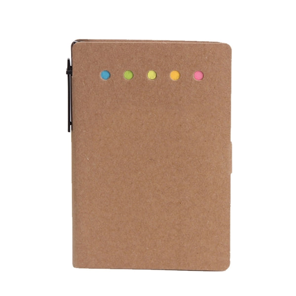 Eco-Friendly Notebook with Memo Pad