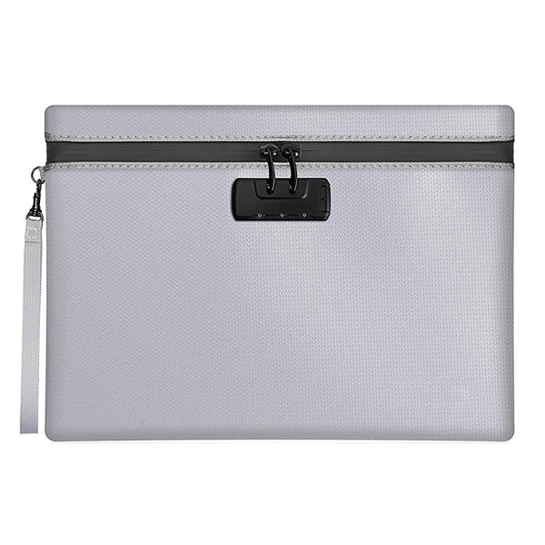 Custom Waterproof and Fireproof Document Bag with Combinatio