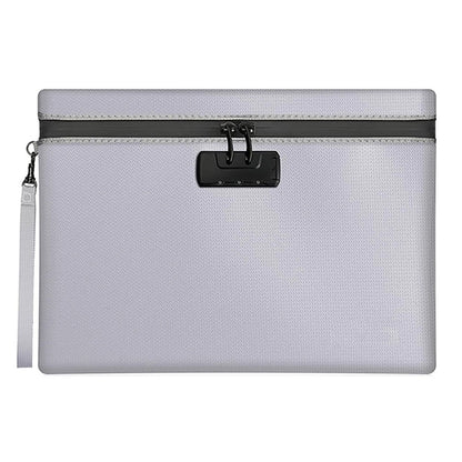 Custom Waterproof and Fireproof Document Bag with Combinatio
