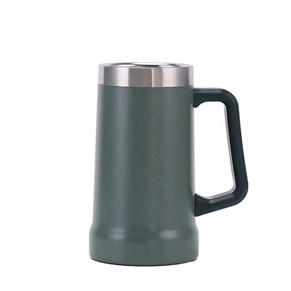 Stainless Steel Big Grip Beer Mug