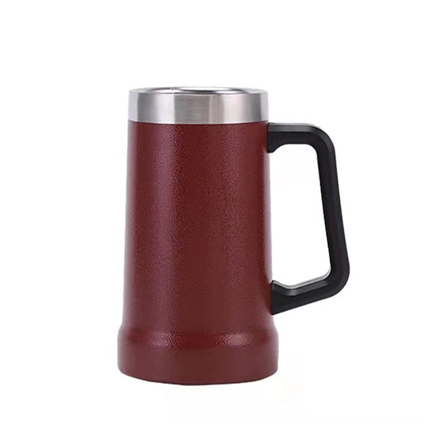 Stainless Steel Big Grip Beer Mug