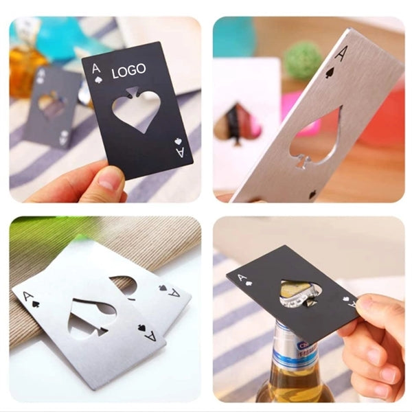 Ace Card type bottle opener