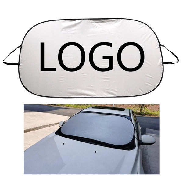 Universal Folding Car Sunshade Front side