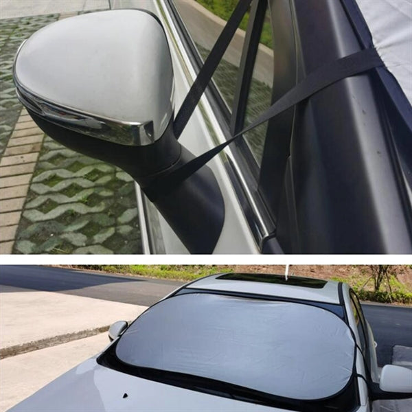 Universal Folding Car Sunshade Front side
