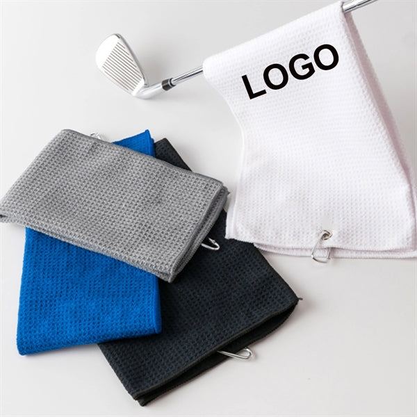 Microfiber Waffle Pattern Golf Towels