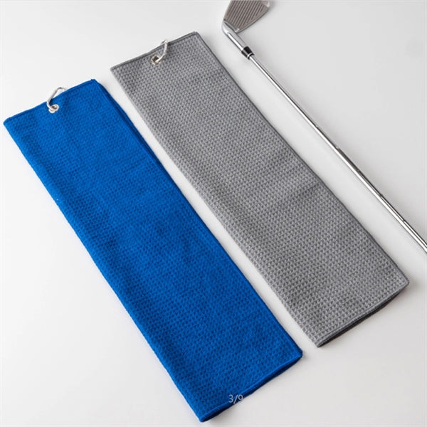 Microfiber Waffle Pattern Golf Towels
