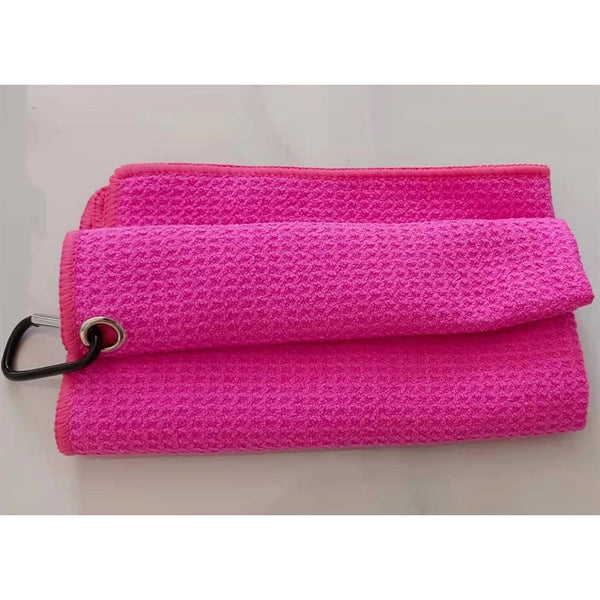 Microfiber Waffle Pattern Golf Towels