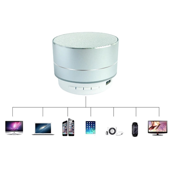 Round Wireless Metal Speaker