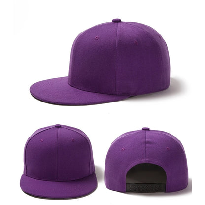 Hip Hop Style Flat Brim Baseball Cap