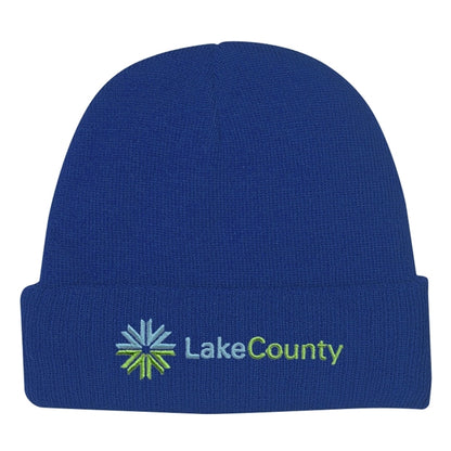 KNIT BEANIE WITH CUFF