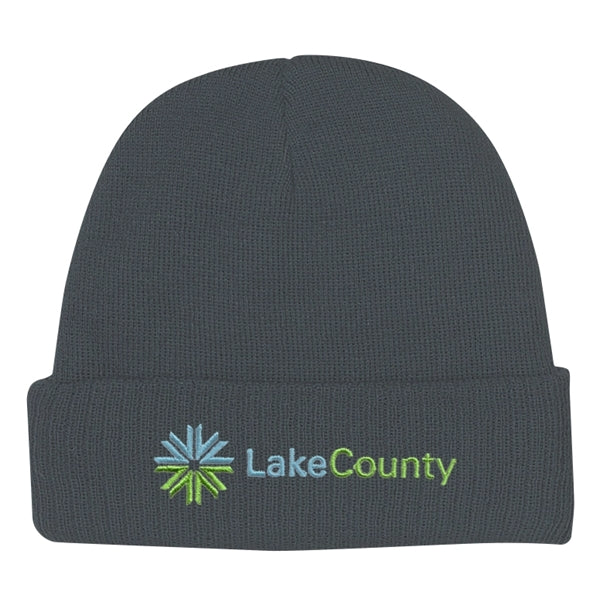KNIT BEANIE WITH CUFF