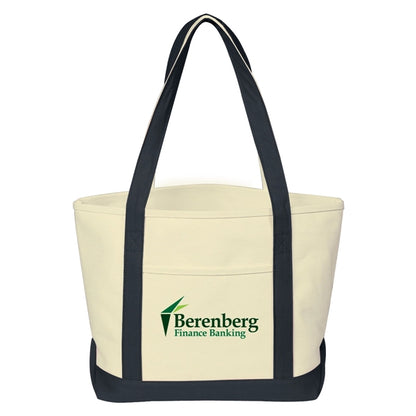Medium Starboard Cotton Canvas Tote Bag