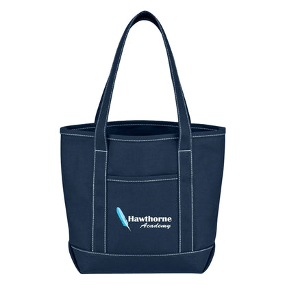 Small Cotton Canvas Yacht Tote Bag