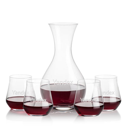Adelita Carafe & Bretton Stemless Wine