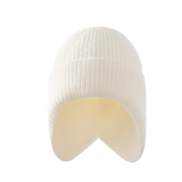 Knit Ear Covers Hat