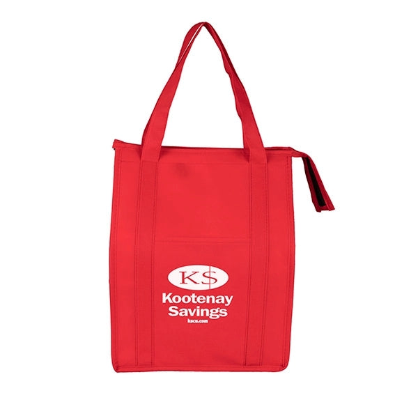 12" x 16" x 10" - SUPER COOLER Large Insulated Zipper Bag