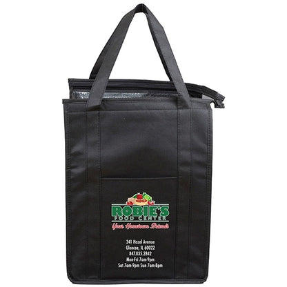12" x 16" x 10" - SUPER COOLER Large Insulated Zipper Bag
