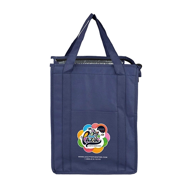 12" x 16" x 10" - SUPER COOLER Large Insulated Zipper Bag