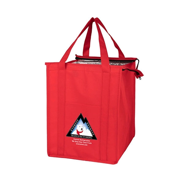 12" x 16" x 10" - SUPER COOLER Large Insulated Zipper Bag