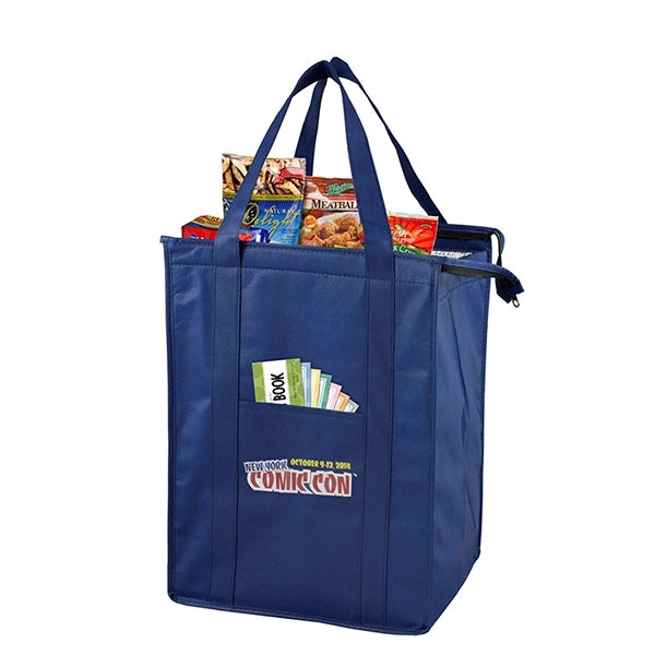 12"W x 16"H x 10"Gusset - "SUPER COOLER" Large Insulated Coo