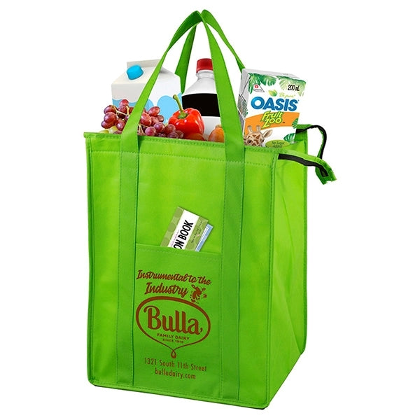 12" x 16" x 10" - SUPER COOLER Large Insulated Zipper Bag