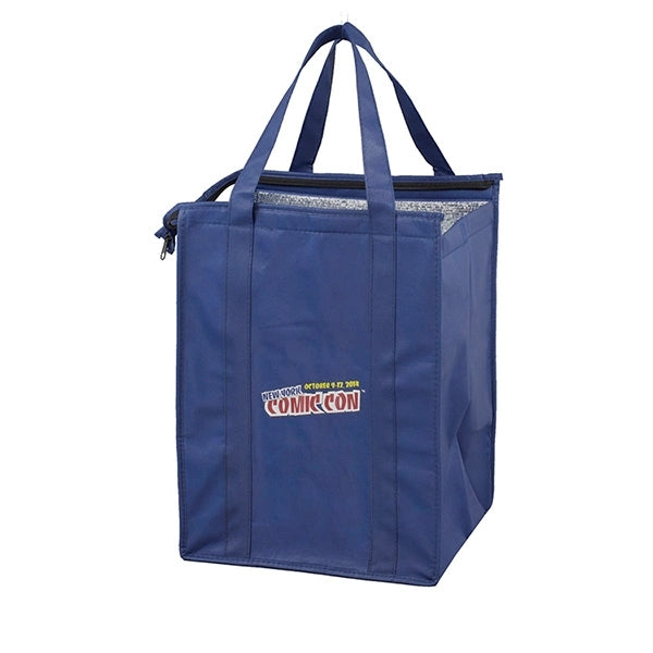 12" x 16" x 10" - SUPER COOLER Large Insulated Zipper Bag