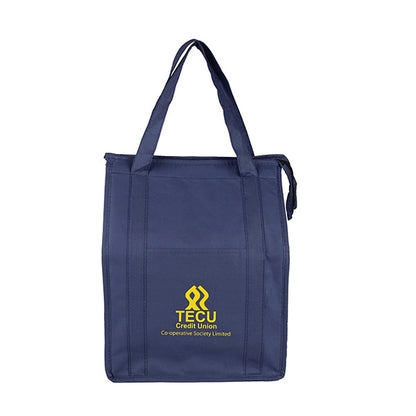 12" x 16" x 10" - SUPER COOLER Large Insulated Zipper Bag