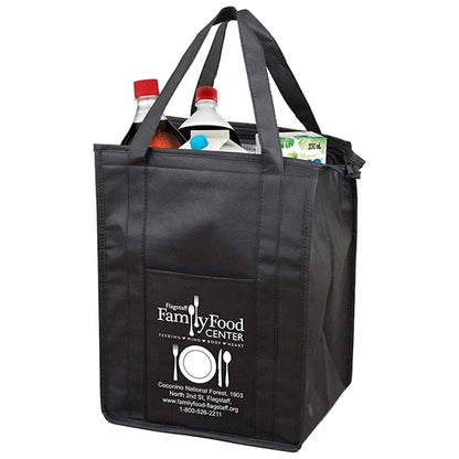 12" x 16" x 10" - SUPER COOLER Large Insulated Zipper Bag