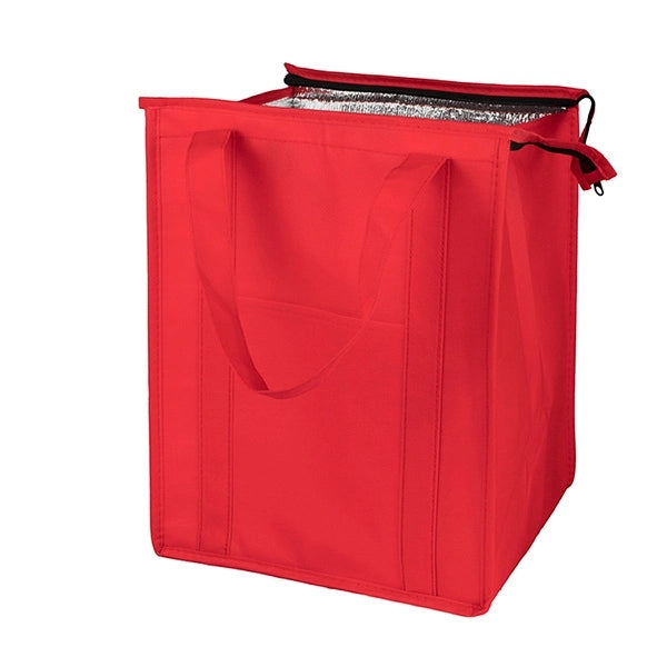 12" x 16" x 10" - SUPER COOLER Large Insulated Zipper Bag