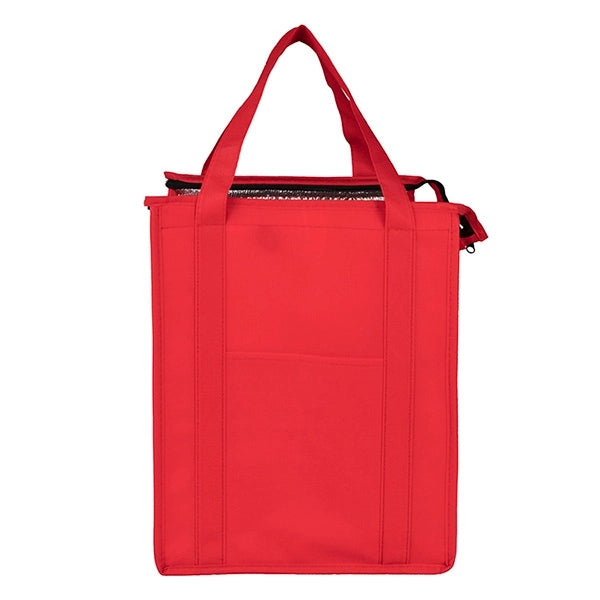 12" x 16" x 10" - SUPER COOLER Large Insulated Zipper Bag