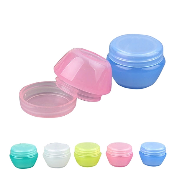 Plastic Cosmetic Jar Empty Container