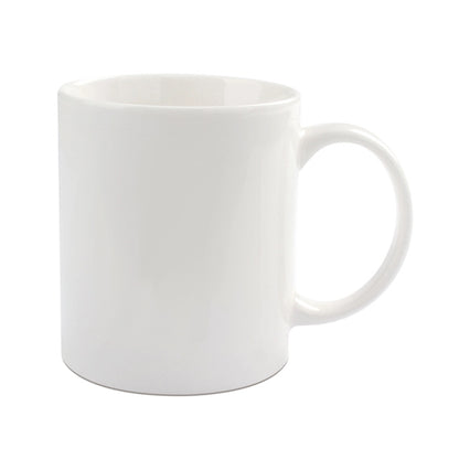 11 Oz White Ceramic Mug