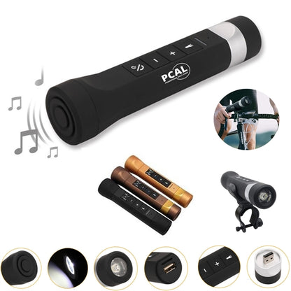Multifuctiona Flashlight w/Power Bank & Wireless Speaker