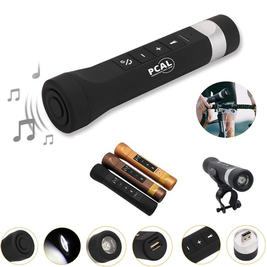 Multifuctiona Flashlight w/Power Bank & Wireless Speaker