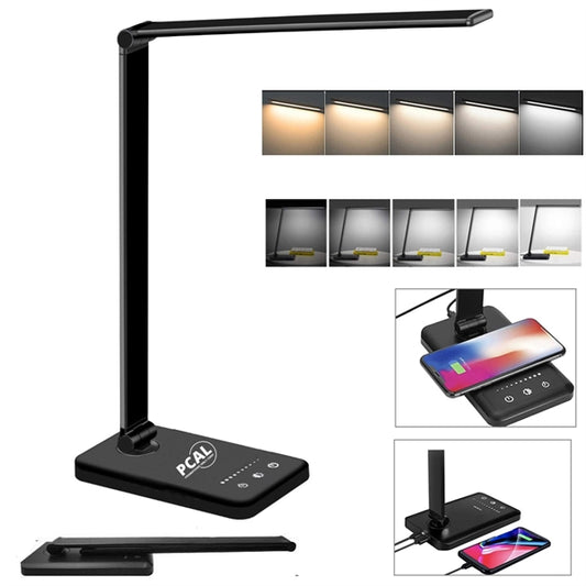 Study LED Desk Lamp with USB Charging Port and Calendar