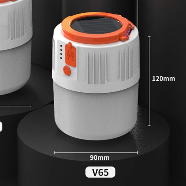 Solar-Powered Camping Tent Lamp