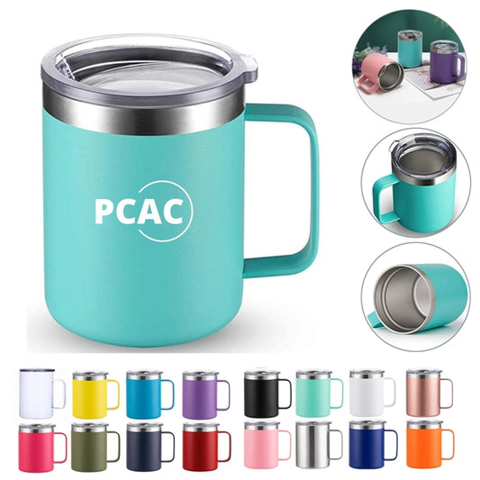 12 oz Double Wall Vacuum Insulated Tumbler with Lid