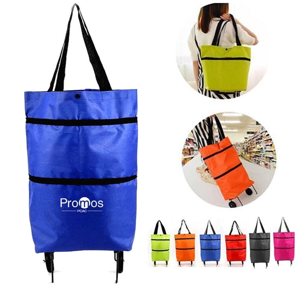 Foldable Shopping Bag Trolley