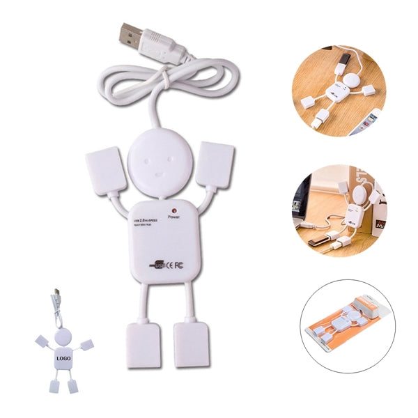 Human Shape 4 Ports Usb Hub