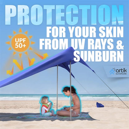 Pop Up Beach Tent Sun Shade for Camping Trips