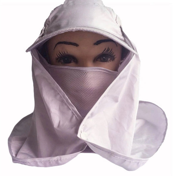 Multifunctional Fishing Hat With Neck & Face Flap Cover