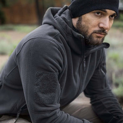Fleece Military Tactical Jacket Hoodie