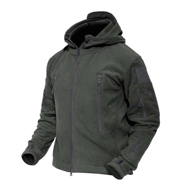 Fleece Military Tactical Jacket Hoodie