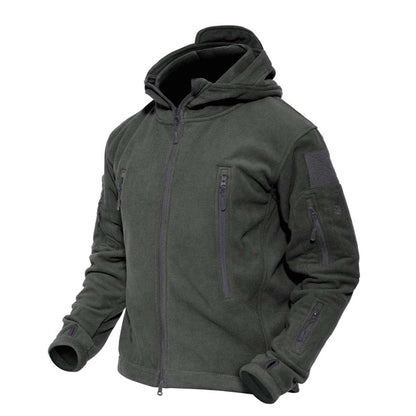 Fleece Military Tactical Jacket Hoodie
