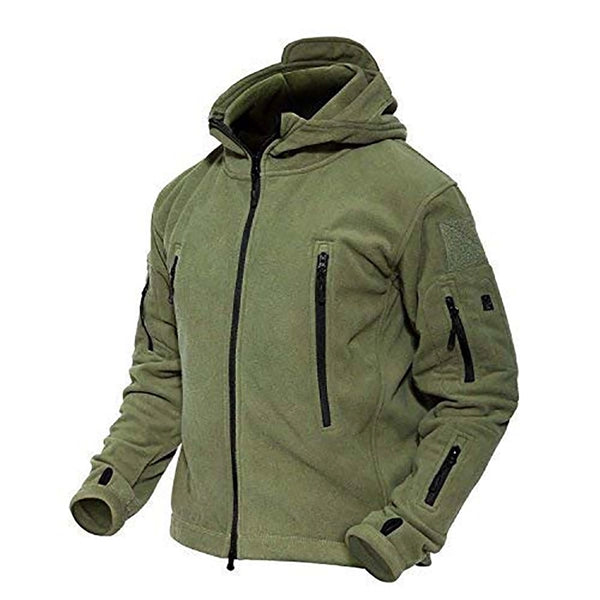 Fleece Military Tactical Jacket Hoodie