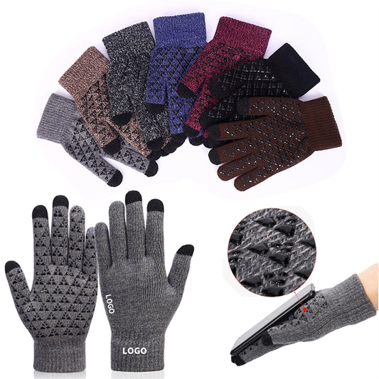 Winter Knit Touchscreen Gloves