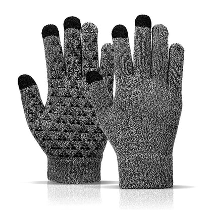 Winter Knit Touchscreen Gloves
