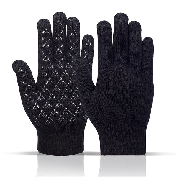 Winter Knit Touchscreen Gloves