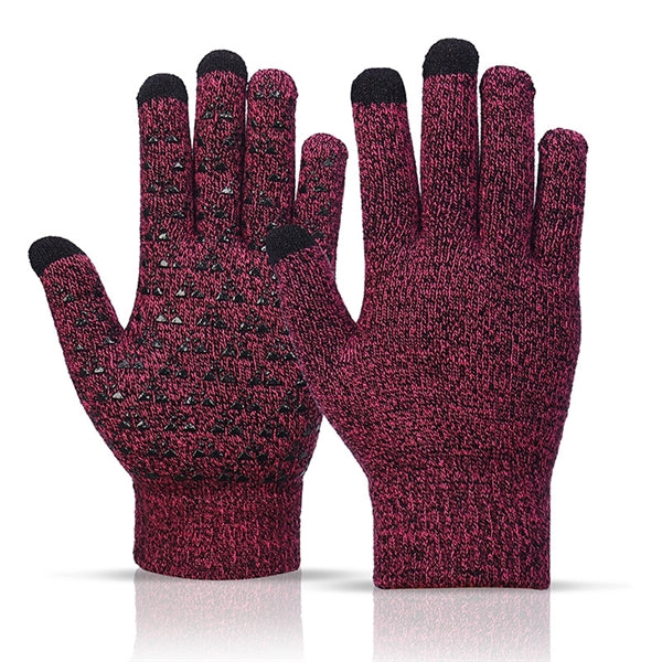 Winter Knit Touchscreen Gloves
