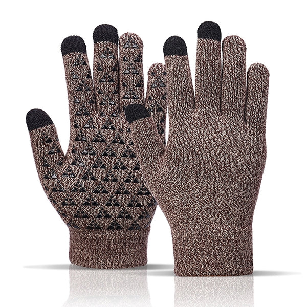 Winter Knit Touchscreen Gloves